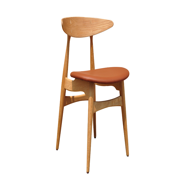 2019 Modern Design Wooden Soft Seat Hotel Chair
