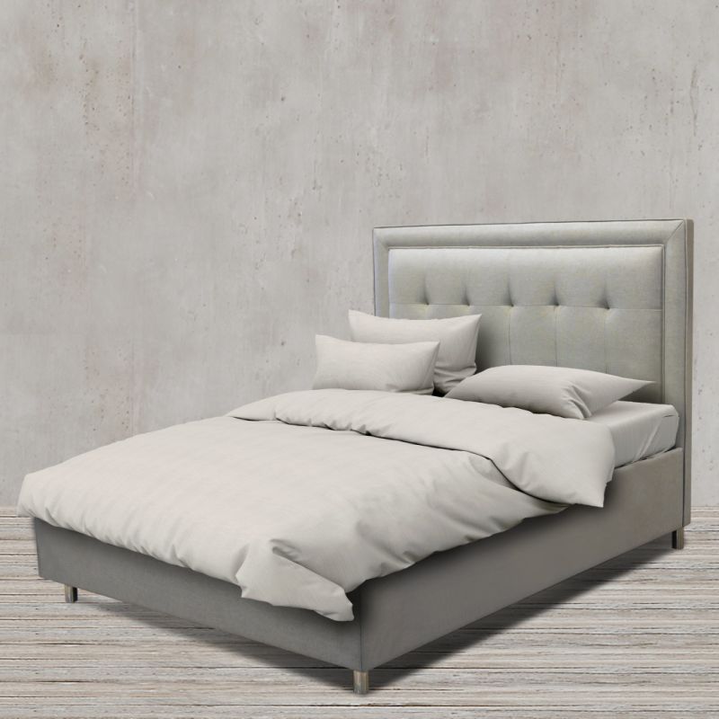 Upholstered Fabric Modern Bed for Modern Bedroom Furniture