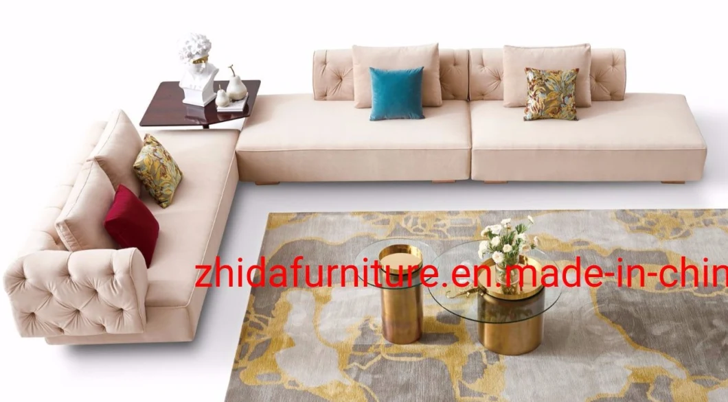 Big Sectional Sofa Set Fabric Sofa Set with Modern Style