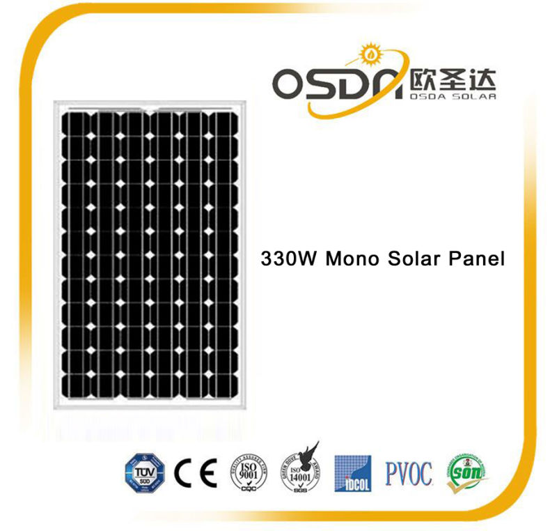 Osda 330W Mono Photovoltaic Solar Panel PV Panels/ Solar Panels with TUV