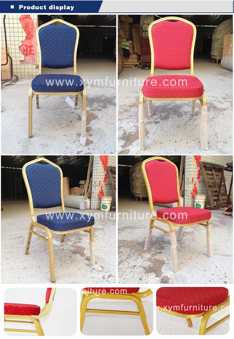 Fancy Stacking Hotel Wedding Party Banquet Chair / Meeting Chairs Events Wedding Banquet