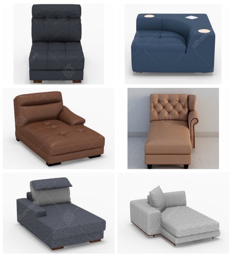 Foshan Manufacturer Hotel Bedroom Lounge Sofa Chair Furniture