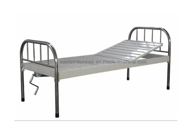 Stainless Bed Head and Adjustable Bed Board Medical Bed
