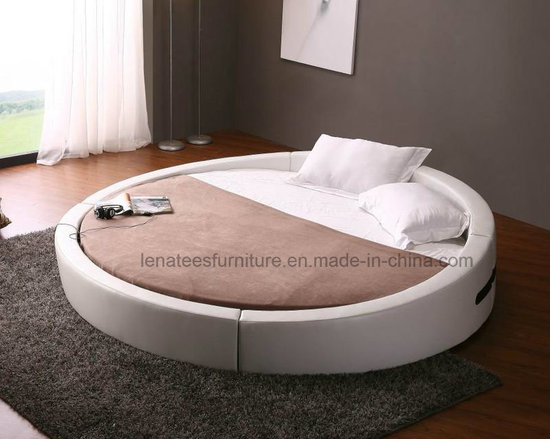 Cy004 Round Platform Bed for Bedroom
