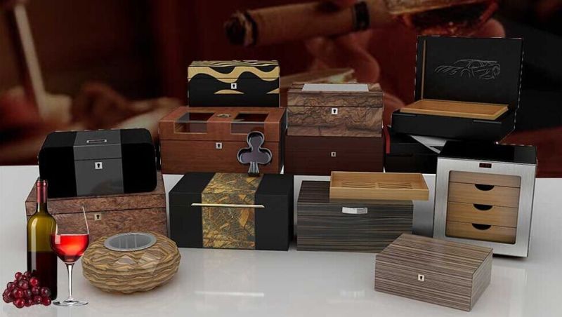 Wooden Packing Box for Jewelry Watch Perfume