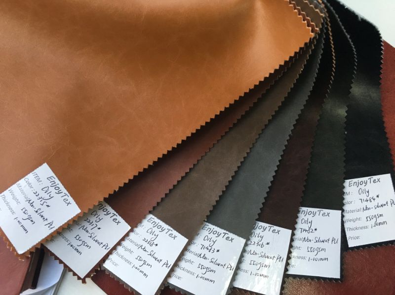 Artificial Synthetic Imitation Faux PU Leather for Decoration Sofa Fabric