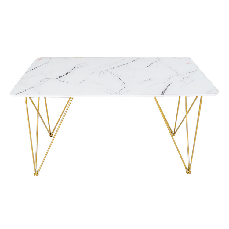 Wholesale MDF Coffee Tables Kitchen Cafe Square Top Dining Table