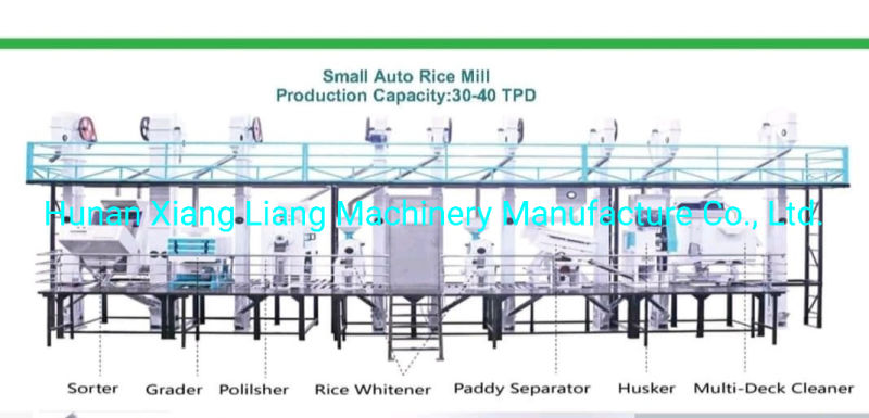 Top Ce Quality Rice Mill Manufacturer Supply Series Rice Milling Plant