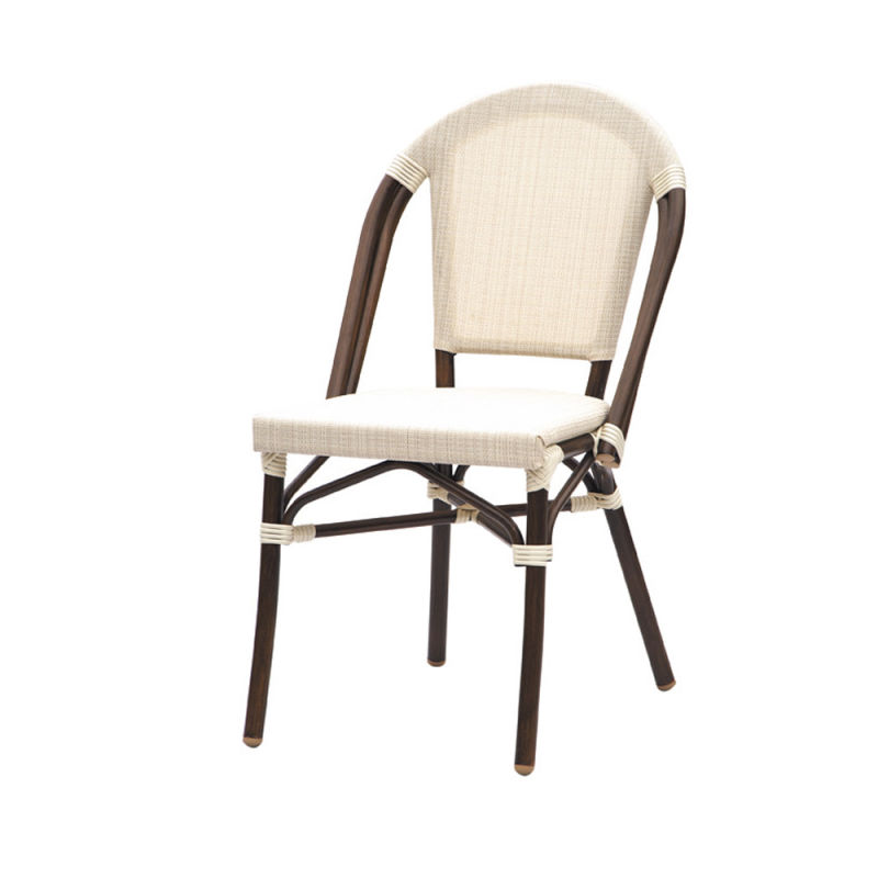 Popular Bamboo Look Outdoor Chair Aluminum Chair