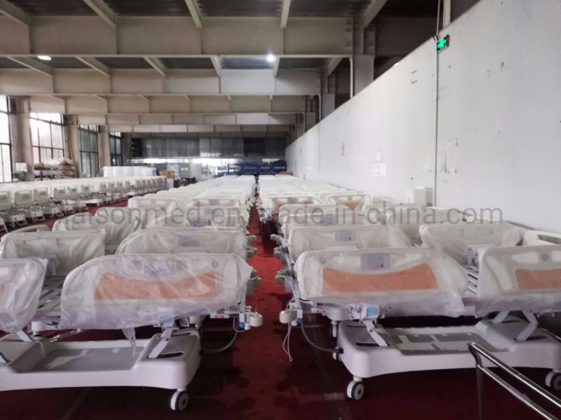 Ce ISO Approved 10 Function Luxury Patient Beds ICU Hospital Beds