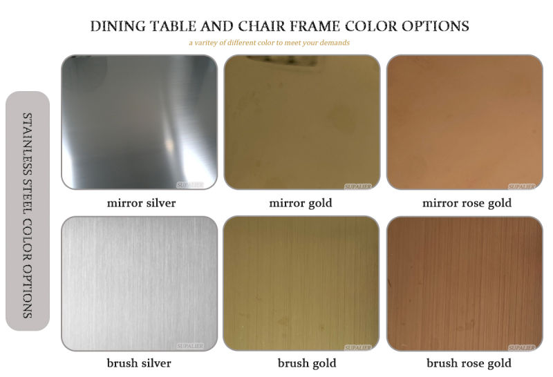 Dining Room Furniture Gold Banquet Table for Hotel Hall