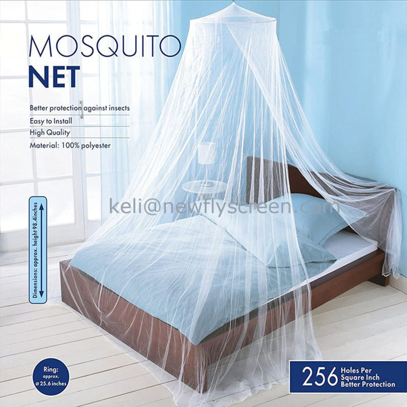 Elegant Round Mosquito Canopy Netting for Bed