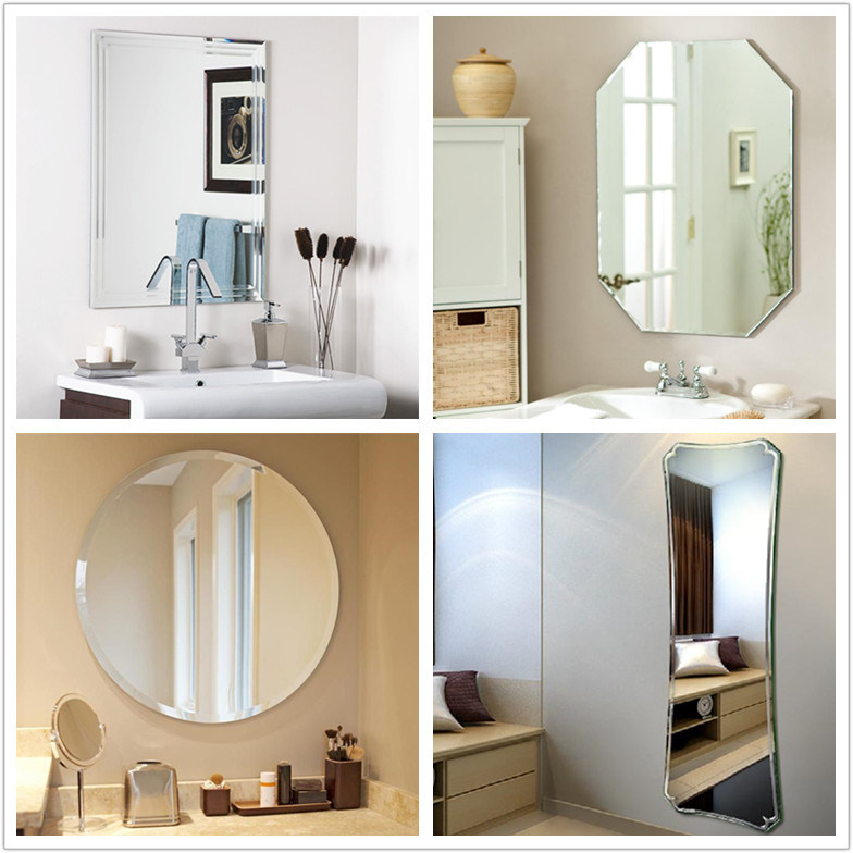 Hot Sell Frameless Silver Mirror for Bathroom Furniture