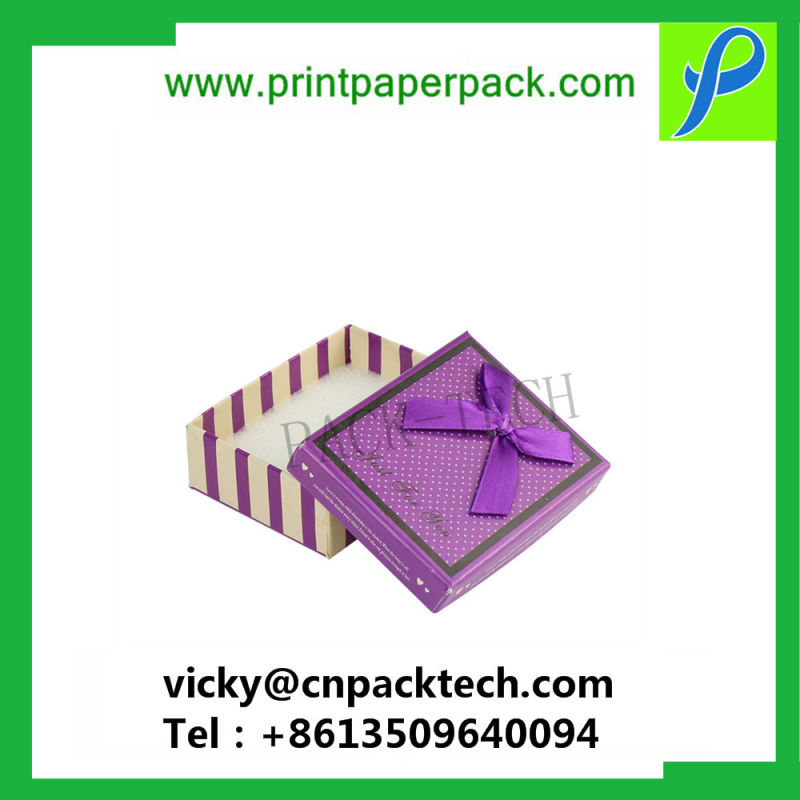 Custom Print Box Packaging Durable Packaging Jewelry Packaging Bow Tie Box