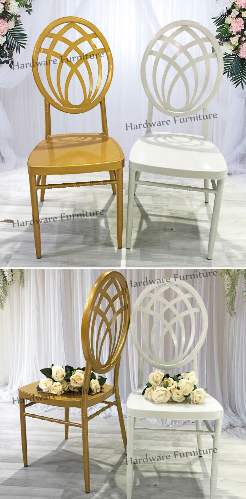 Modern Design Party Used Banquet Stackable Aluminum Banquet Chair