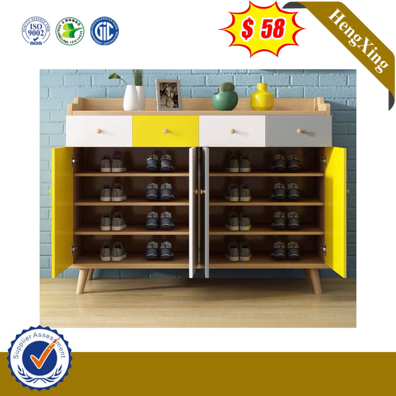 3 Doors Good Quality Melamine Shoe Storage Cabinet