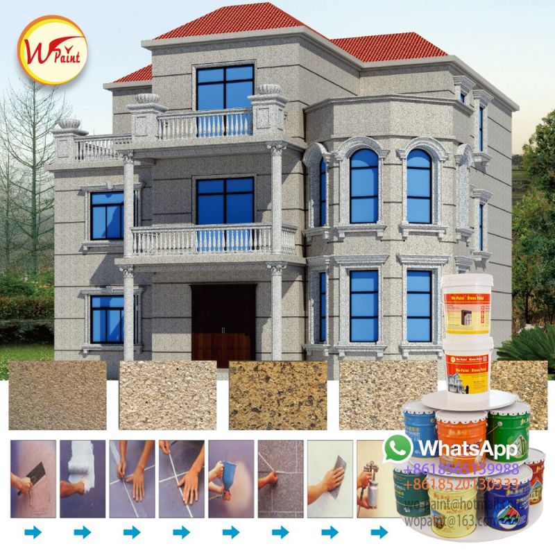 Exterior Wall Coating Material Water-Based Exterior Wall Coating Refractory Coating
