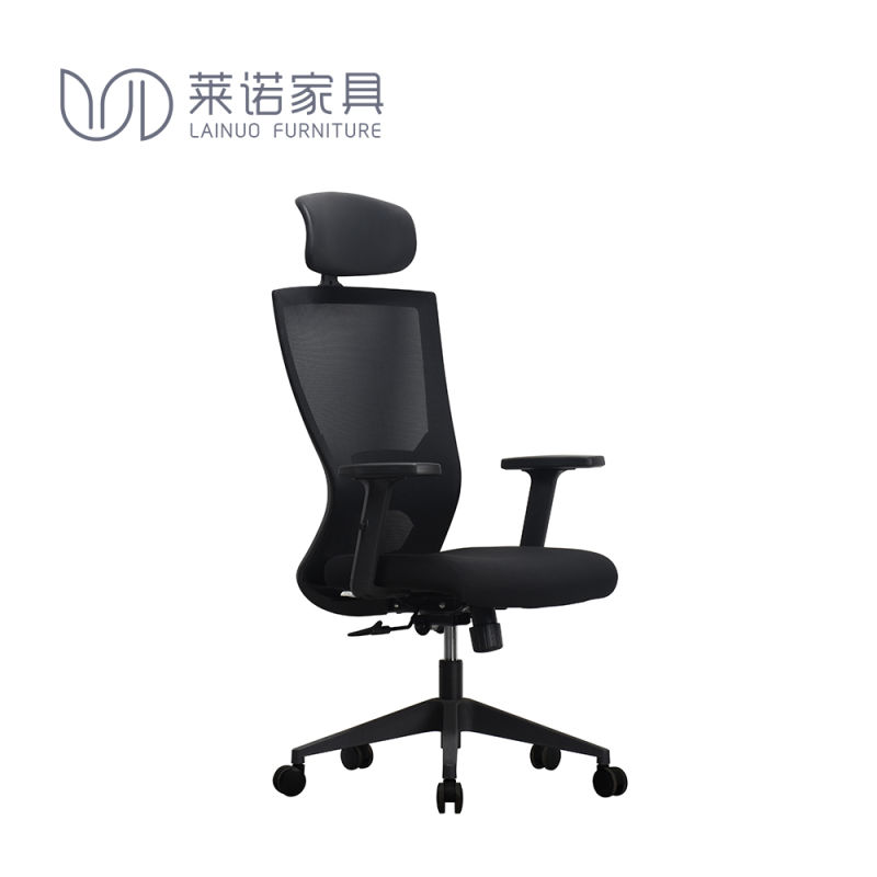 Guangdong Modern Staff Flexible Back Fabric Chair Swivel Fabric Chair Wholesale