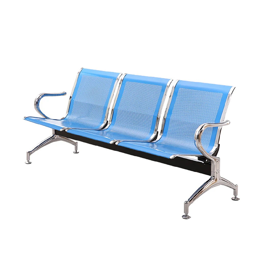3 Seater Cold Rolled Steel Chair Indoor Clinic Chair Hospital Waiting Bench Office Furniture Office Chair
