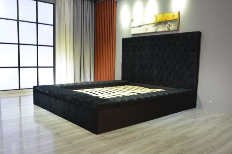 King Bed Square Bed Detachable Bed Hot Sell Modern Bed with Storage Box Furniture