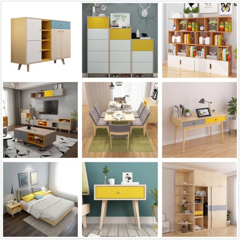 Wood Furnitures House Bedroom Sets Furniture Modern Wooden Suite Storage Beds