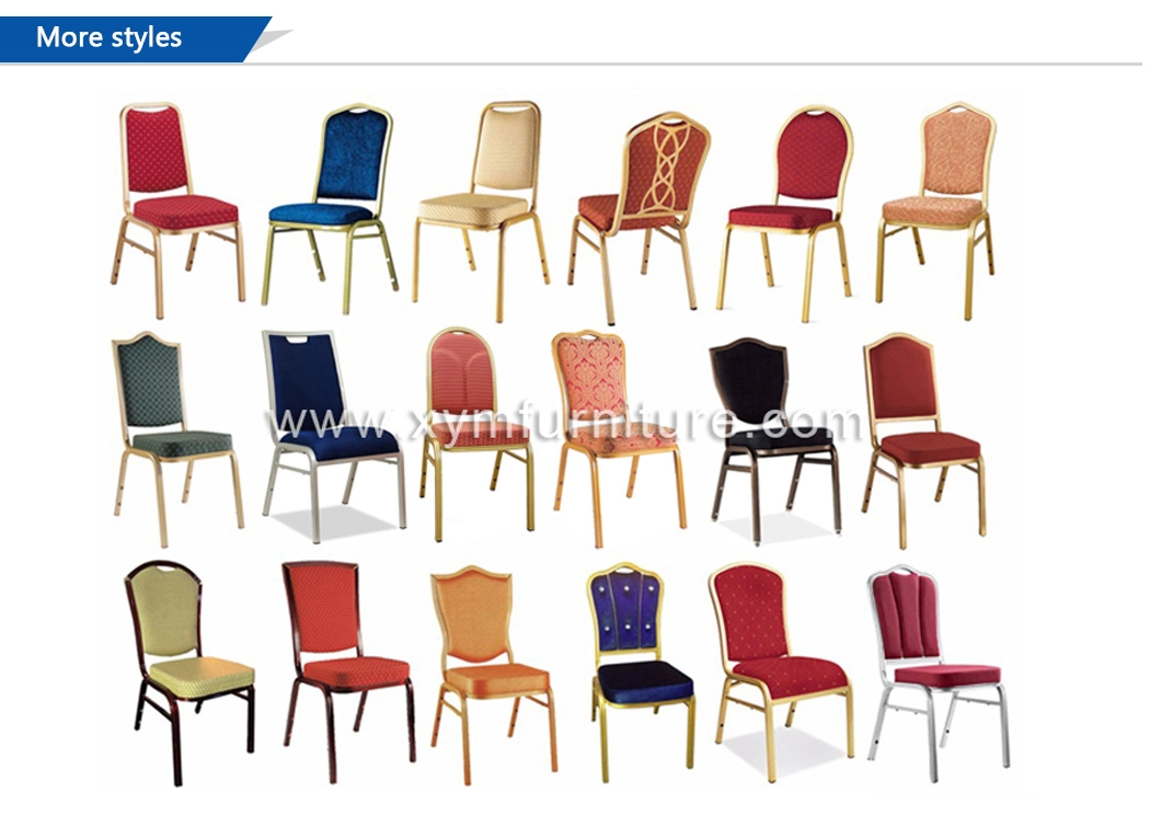 High Quality Dining Aluminum Stacking Banquet Chair (XYM-L04)