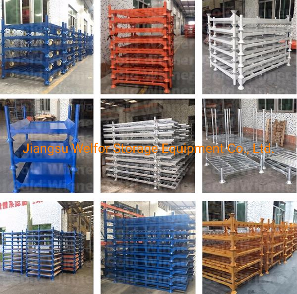 Industrial Stacking Warehouse Rack for Goods Storage Tire Stacking Rack