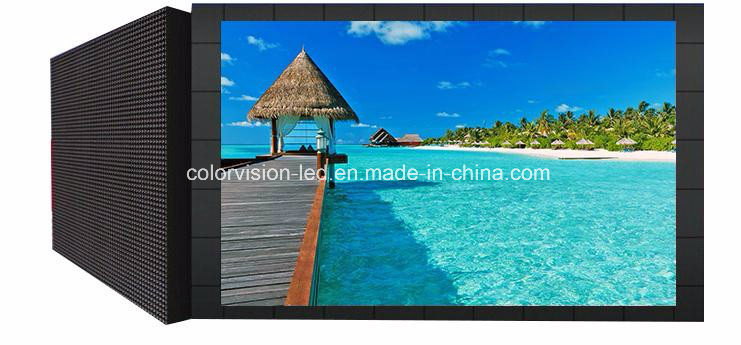 Sheet Metal Cabinet Wall Mounted Outdoor Rental Video HD P6 LED Display Module