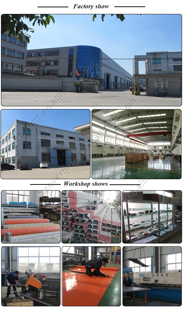 China Door Factory Rapid Roll up PVC Shutter Stacking Door High Speed Stacking Door