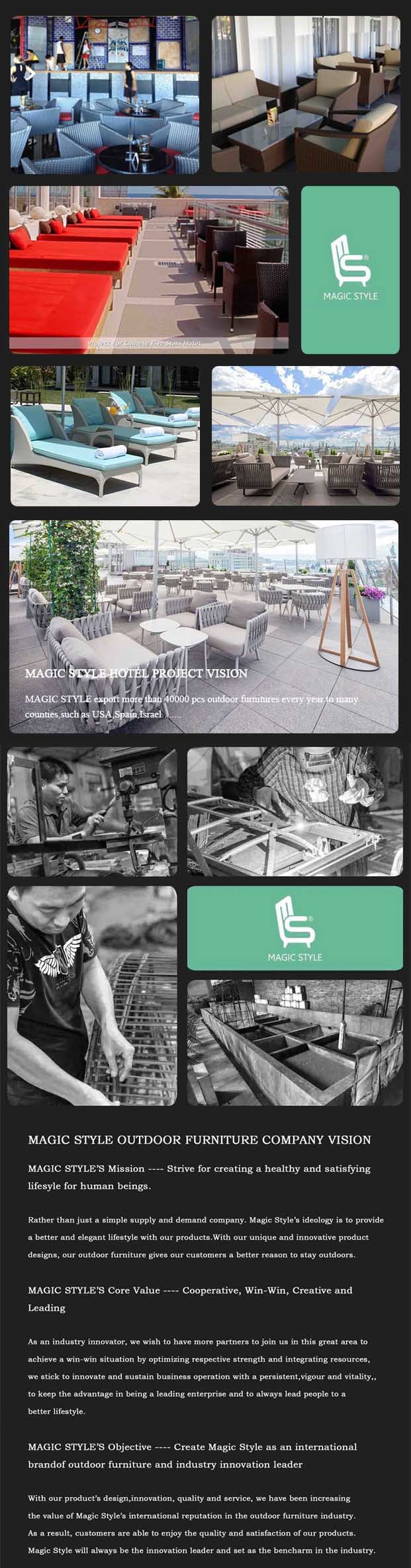 Rattan Wicker Sofa Set with Ceramic Glass Wicker Garden Sofa Set Outdoor Coffee Table Patio Furniture