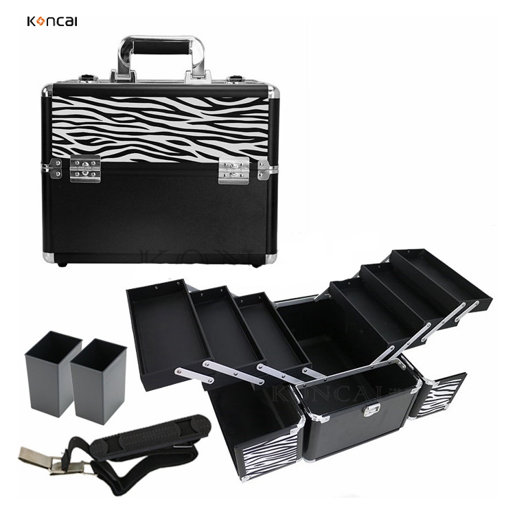 Wholesale Fashionable Makeup Aluminum Vanity Box, New Design Aluminum Luggage Vanity Case