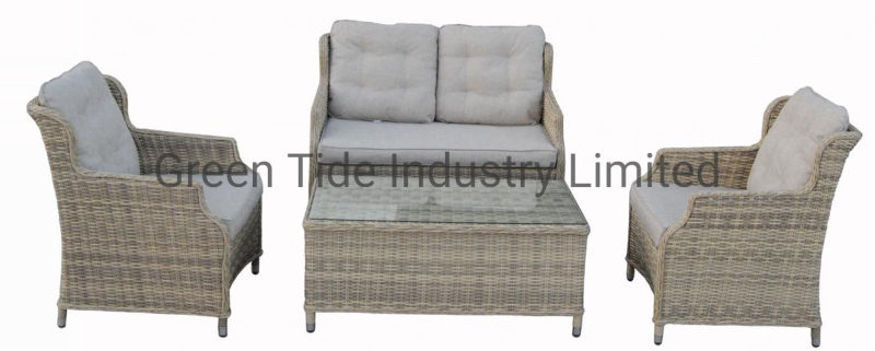 Outdoor Patio Furniture Garden Rattan Wicker Classic Sofa Set