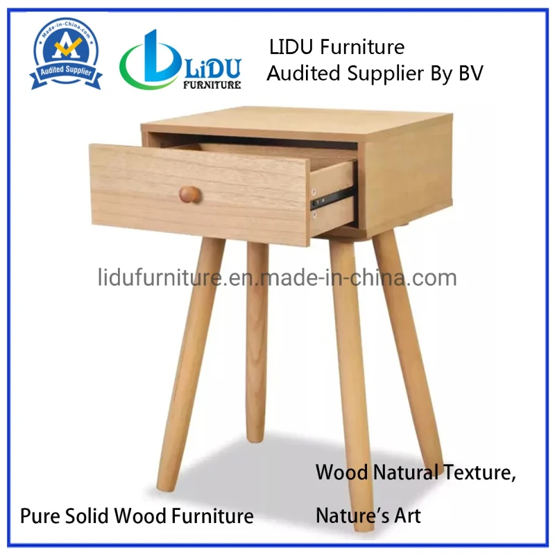 Popular Portable Coffee Tray Side Sofa End Table with Removable Tray Wooden Side Table New Design
