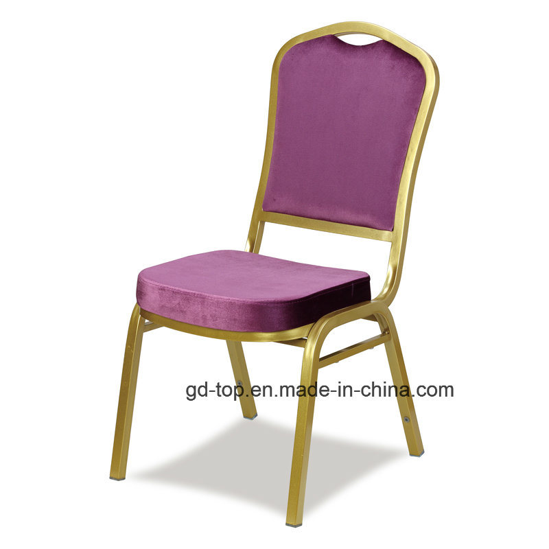 Top Furniture Factory Stacking Aluminum Banquet Furniture Hotel Chairs