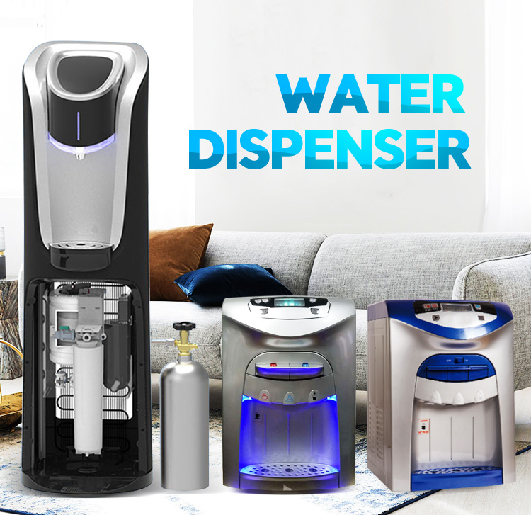 Desktop Electric Instant Desktop Water Machine, Hot and Cold Water Dispenser Counter Bottled Cooler