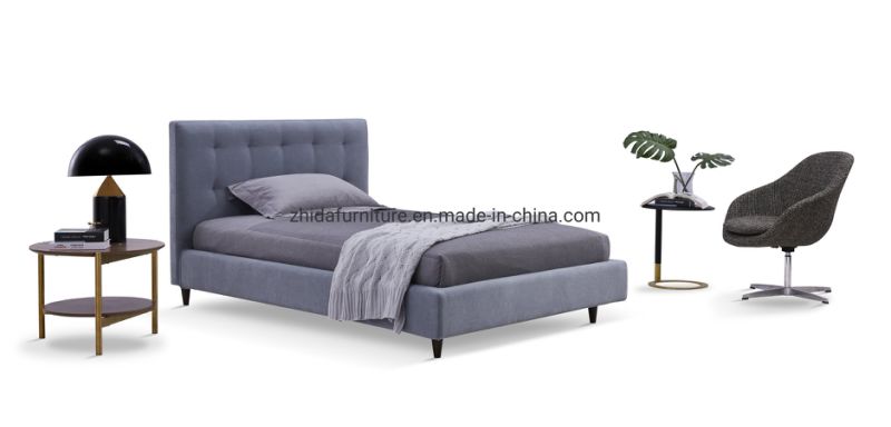 Modern Fabric Hotel Furniture Bedroom Bed Bedroom Furniture