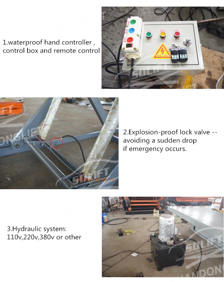 Customized Industrial Scissor Lift Tables