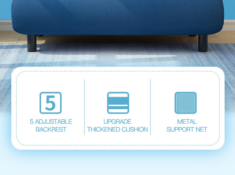 Fabric Sofa Bed Living Room Sofa Functional Sofa Folding Sofa Bed