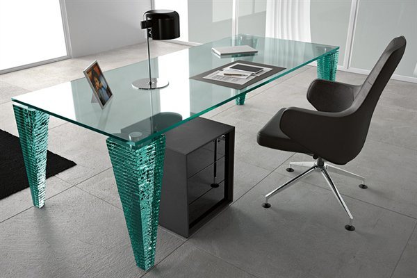 Clear Furniture Glass / Dining Table Top Tempered Glass (safety edge)