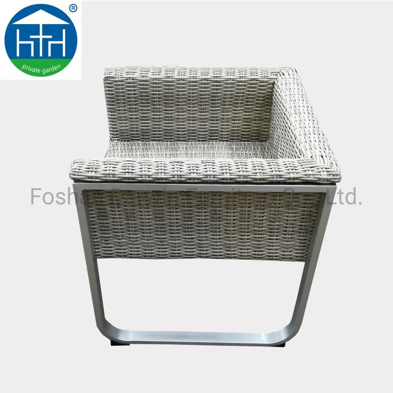Outdoor Wicker Dining Chair with Table Patio Rattan Dining Chair Garden Rattan Chair Furniture