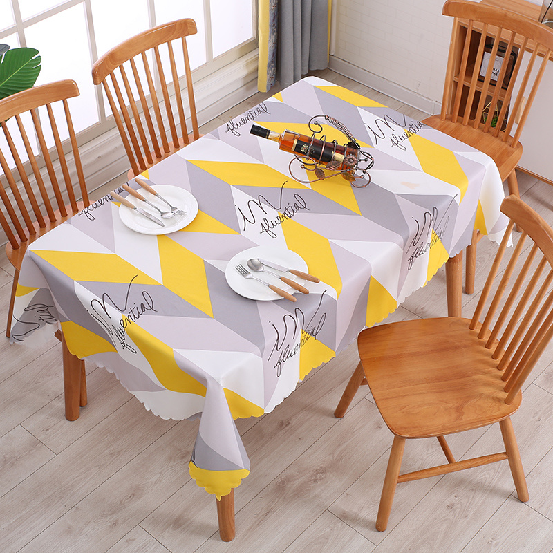 Tablecloth Decorative Table Cover for Picnic Banquet Party Kitchen Dining Room