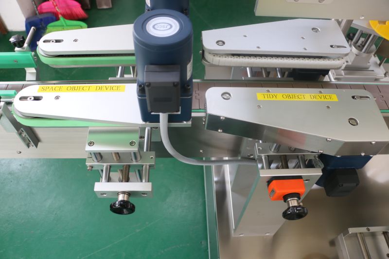 Automatic Bench Max Round Tin Double Sides Labeling Machine