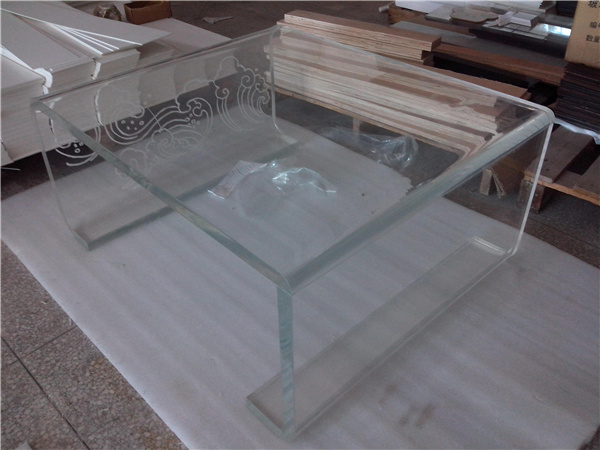 Custom Creative Sitting Room Tea Table, Reception Table, Fashion Leisure Tea Table, Table Acrylic Transparent Crystal Tea Table