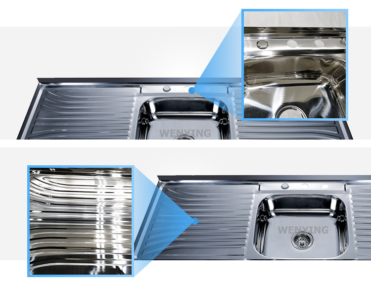 Sanitary Ware Kitchen Furniture Stainless Steel Kitchen Sink with Kitchen Accessories 570*450mm