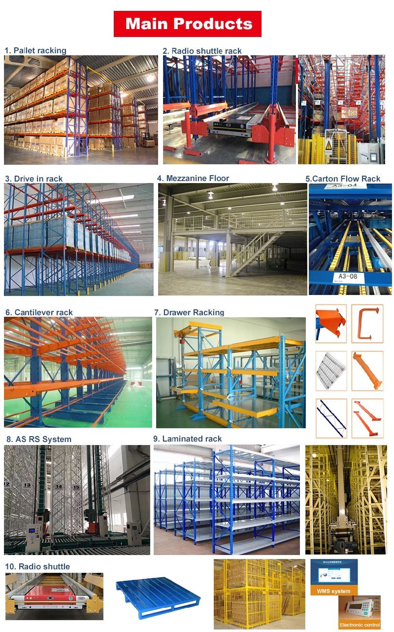 Stackable Stacking Steel Pallet Racks for Loading Steel Tupes & Pipe