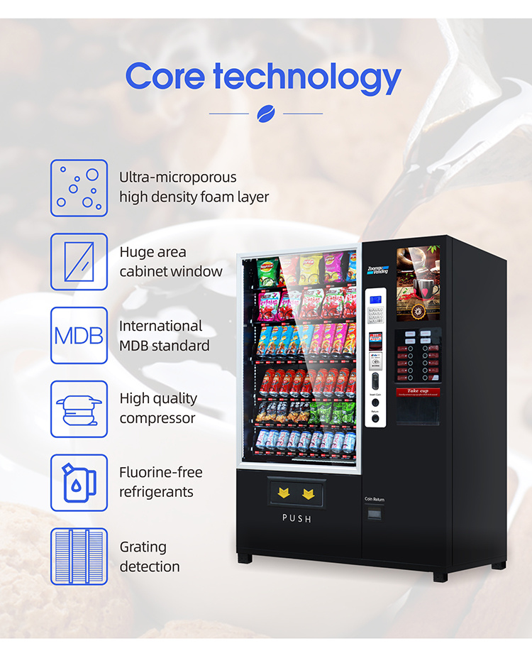 Zg Coffee Automatic Vending Machine for Sales Coffee