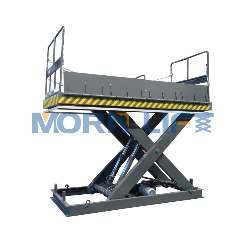 Vertical Manual Lift Table Loading Dock Lift Table