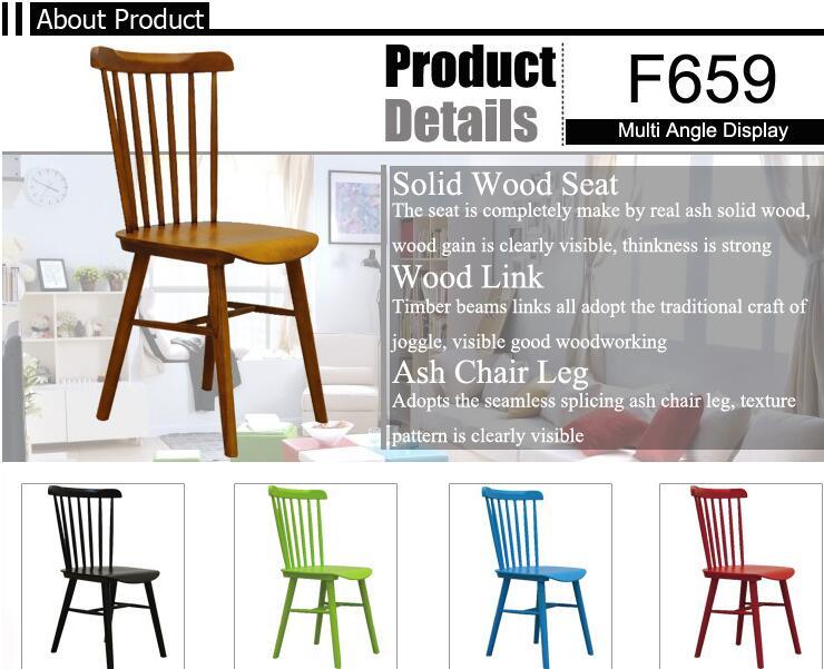 Comfortable Linen Dining Chair Fabric Hotel Wooden Leisure Upholstered Chair