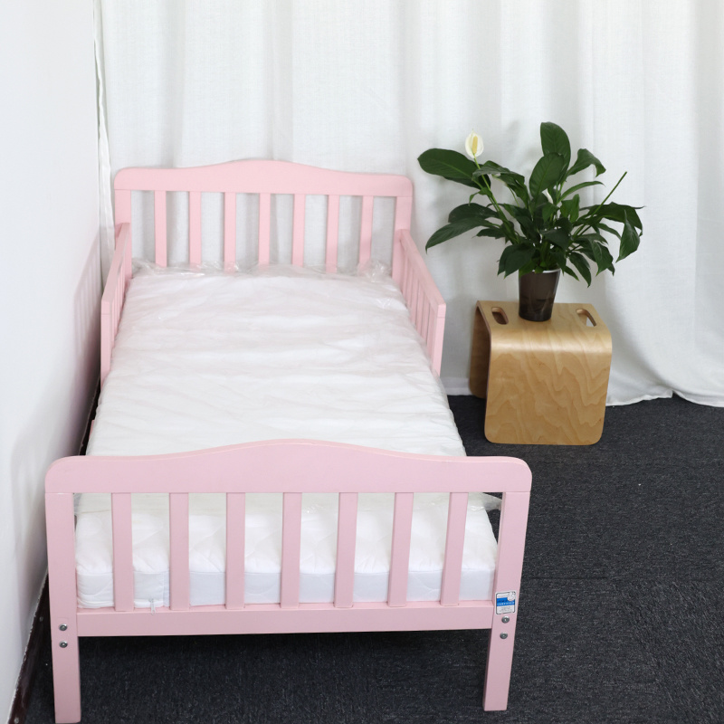 Pink Wood Toddler Bed Wood Children Bed