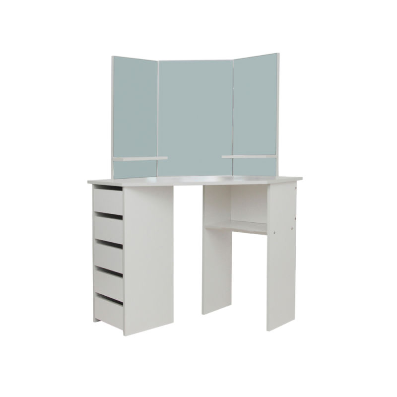 Dressing Table Mirror with Drawer Vanity Set Dressing Table Makeup
